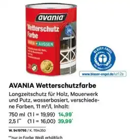 Lagerhaus Avania wetterschutzfarbe Angebot