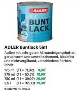 Lagerhaus Adler buntlack 5in1 Angebot