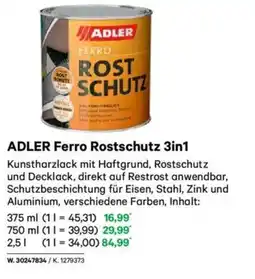 Lagerhaus Adler ferro rostschutz 3in1 Angebot