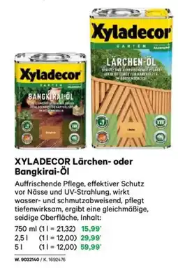 Lagerhaus Xyladecor lärchen- oder bangkirai-öl Angebot