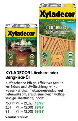 Lagerhaus Xyladecor lärchen- oder bangkirai-öl Angebot