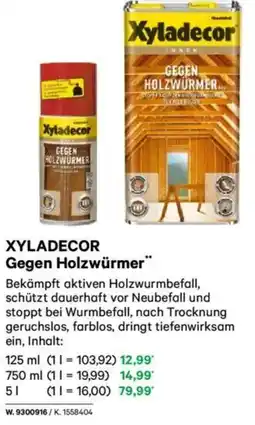 Lagerhaus Xyladecor gegen holzwurmer Angebot