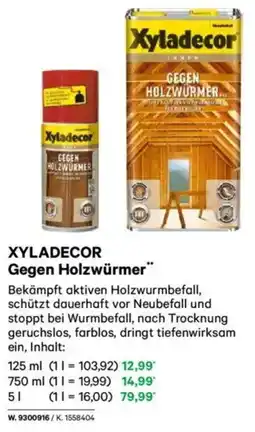 Lagerhaus Xyladecor gegen holzwurmer Angebot