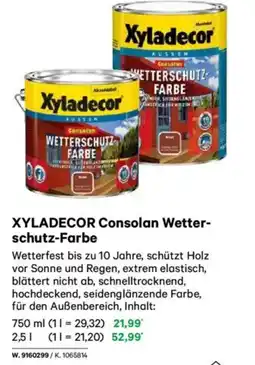 Lagerhaus Xyladecor consolan wetter- schutz-farbe Angebot