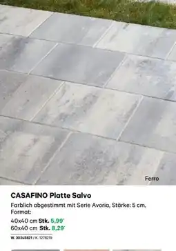 Lagerhaus Casafino platte salvo Angebot