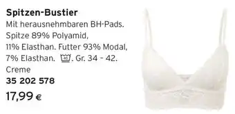 Tchibo Eduscho Spitzen-bustier Angebot