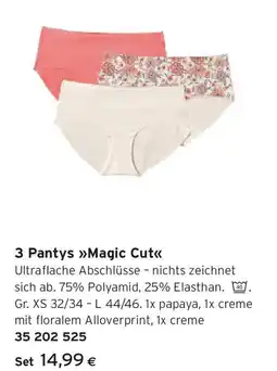 Tchibo Eduscho 3 pantys Angebot