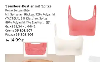 Tchibo Eduscho Seamless-bustier mit spitze Angebot