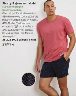 Tchibo Eduscho Shorty-pyjama mit modal Angebot