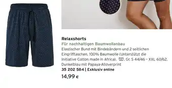 Tchibo Eduscho Relaxshorts Angebot