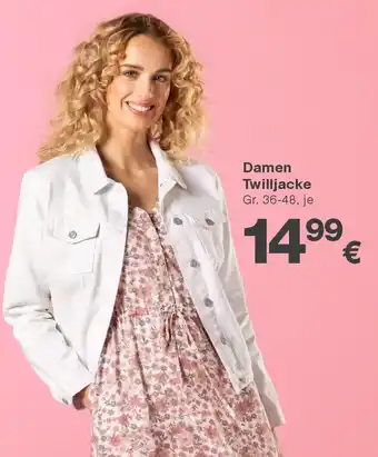 KiK Damen twilljacke Angebot