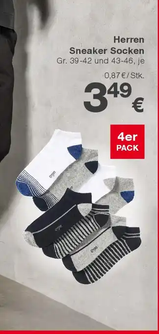 KiK Herren sneaker socken Angebot