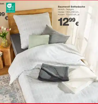 KiK Baumwoll bettwäsche Angebot