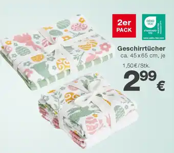 KiK Geschirrtücher Angebot