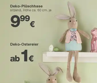 KiK Deko-plüschhase Angebot