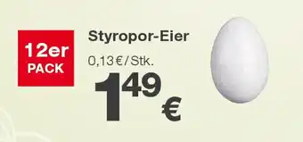 KiK Styropor-eier Angebot