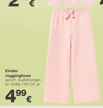 KiK Kinder Jogginghose Angebot