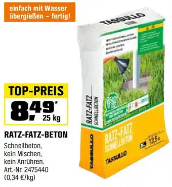 OBI Ratz-fatz-beton Angebot