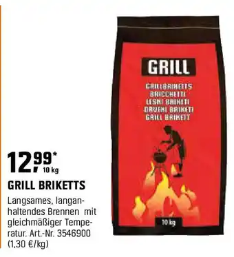 OBI GRILL BRIKETTS Langsames Angebot