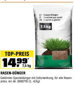 OBI Rasen-dünger Angebot