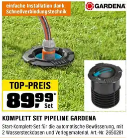 OBI Komplett set pipeline gardena Angebot