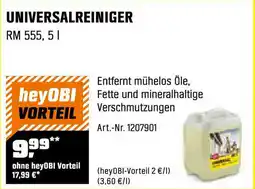 OBI Universalreiniger Angebot