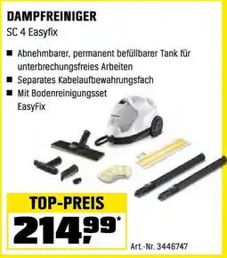 OBI Dampfreiniger Angebot