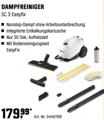 OBI Dampfreiniger Angebot