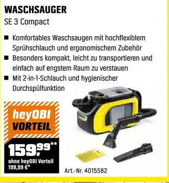 OBI Waschsauger Angebot