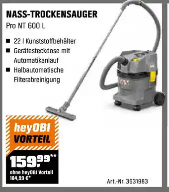 OBI Nass-trockensauger Angebot