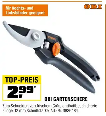 OBI Obi gartenschere Angebot