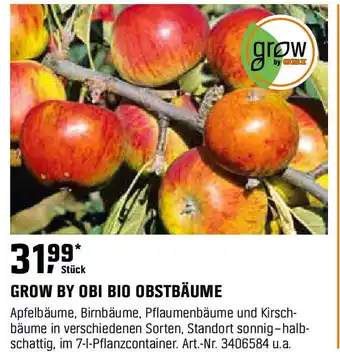 OBI Grow by obi bio obstbäume Angebot