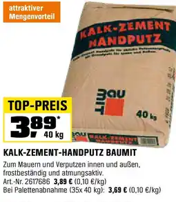 OBI Kalk-zement handputz Angebot