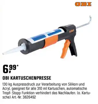 OBI Obi kartuschenpresse Angebot