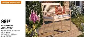 OBI GARTENBANK ,,EDGEWOOD Angebot