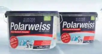 OBI Schöner Wohnen Wandfarbe Polarweiß Angebot