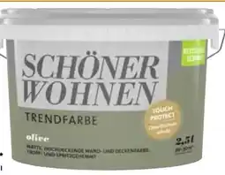 OBI Schöner Wohnen Trend Wandfarbe Angebot