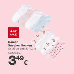 KiK Damen sneaker socken Angebot