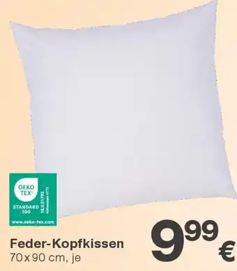 KiK Feder-Kopfkissen Angebot