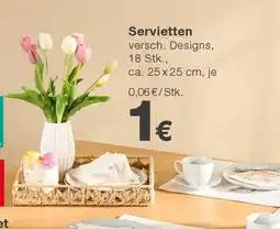 KiK Servietten Angebot