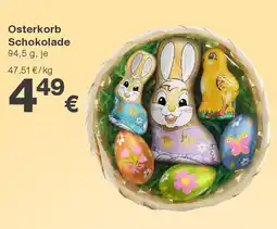 KiK Osterkorb Schokolade Angebot