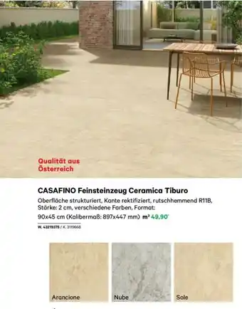 Lagerhaus Casafino feinsteinzeug ceramica tiburo Angebot