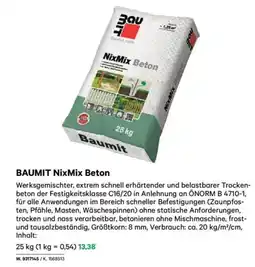 Lagerhaus Baumit nixmix beton Angebot