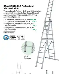 Lagerhaus Krause stabilo professional vielzweckleiter Angebot