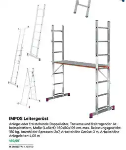 Lagerhaus IMPOS Leitergerüst Angebot