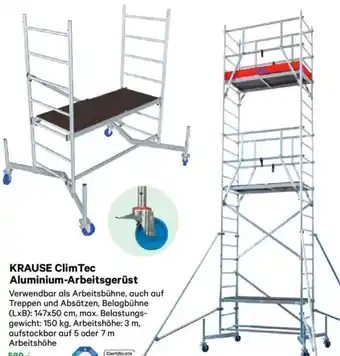 Lagerhaus Krause clim tec aluminium-arbeitsgerüst Angebot