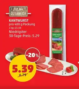 PENNY Kantwurst Angebot