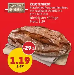 PENNY Krustenbrot Angebot