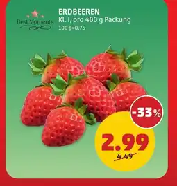 PENNY Erdbeeren Angebot