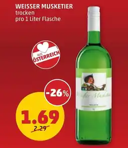 PENNY Weisser musketier Angebot